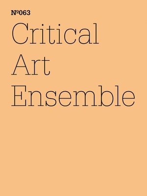 cover image of Critical Art Ensemble